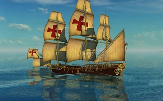 Picture of a 'Trinidad' Frigate