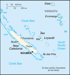 Map of New Caledonia- Click to enlarge