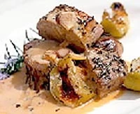 Irish Roast Pork with Potato Stuffing