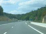 L'autoroute A89 après l'échangeur de Périgueux-Est en allant vers Bordeaux (c) Alexandre