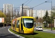 Autre vue du Citadis 300 de Mulhouse.