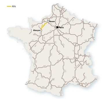 Le réseau Alis en 2010. © Thomas G.