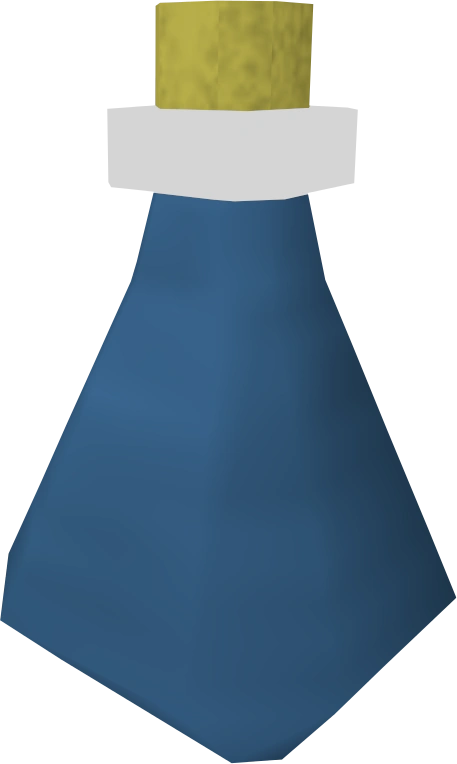 A detailed view of a Magic potion.