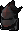 A detailed image of the black d'hide coif.