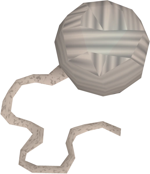 A detailed view of a ball of wool
