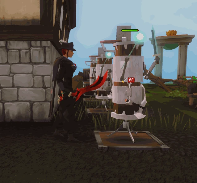 A player uses the Sever special attack.