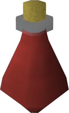 A detailed view of a Restore potion