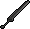 A player wielding an Iron longsword.