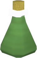 A detailed view of a Combat Potion.