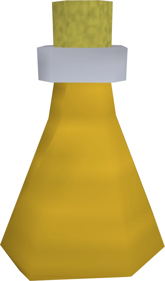 A detailed view of a Zamorak brew.