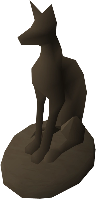 Stone statuette