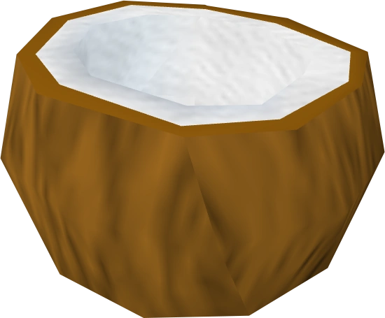 Coconut half