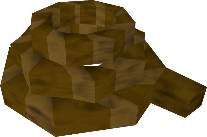 A detailed view of a rope