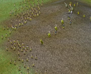 UKT forces overrunning Marines.