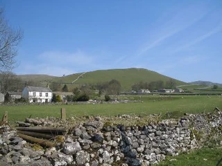 Countryside just south of the village of Malham,Yorkshire Dales, England Photo credit: David Benbennick