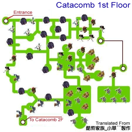 Catacomb 1F }}