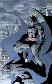 Batman as he currently appears in monthly publication.