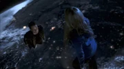 Kara leaves with Brainiac.