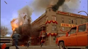 The first meteor shower devastates the town.