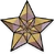This star symbolizes the featured content on Solar Cooking.