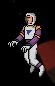 Roger, wearing an EVA suit and helmet