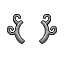 Brackets with 4 upper curves