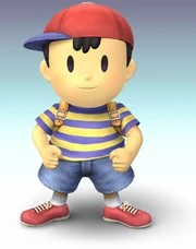 Ness as he appears in Brawl