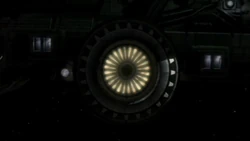 A sublight engine on the Daedalus.