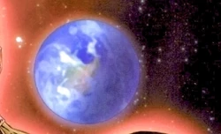 Earth from orbit. (This supplemental image has been approved.)
