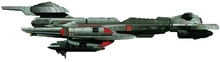 Ship schematic image.