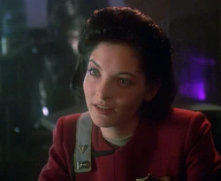 Ensign Marta Batanides in 2327.