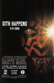 Star Wars: Darth Maul advertisment: Sith happens.