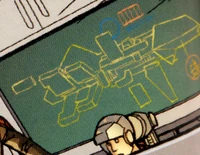 Scan of a Mandalorian Dreadnaught.