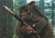 An Ewok warrior.