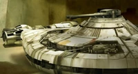 The double laser cannons on Outrider were made by Dymek.