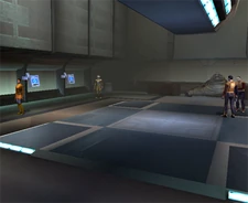 The spectator's area outside the arena ring.