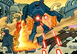 A B3 ultra battle droid at the Battle of Iktotch.