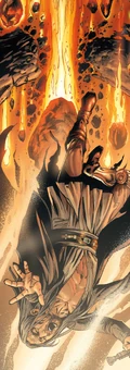 Once again, Tholme feigns his death.