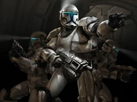 A Clone Commando Squad