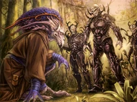 Vergere is captured by the Yuuzhan Vong.