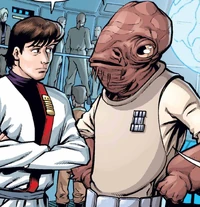 Ackbar and Wedge Antilles.