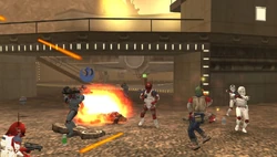 Renegade Squadron makes it back to the hangar, just as the Imperials start to attack.