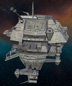 A Mark I Cardan-class space station.