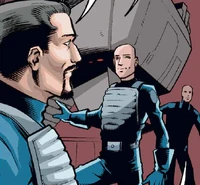 Celchu with his instructor, Captain Soontir Fel, at Prefsbelt IV.