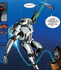 A spacetrooper.