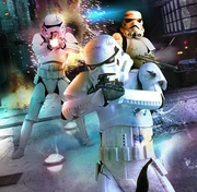 Troopers from Unit Aurek-Seven in 22 ABY.
