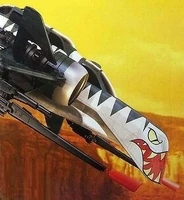 Razor Squadron ARC-170 Starfighter on a bombing run