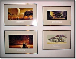 Conceptual artwork from Episode II: Attack of the Clones when the exhibition toured Sydney