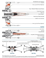 T-65 X-wing schematics.