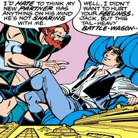 Crimson Jack watches as Han Solo guides his flagship to the Drexel system.